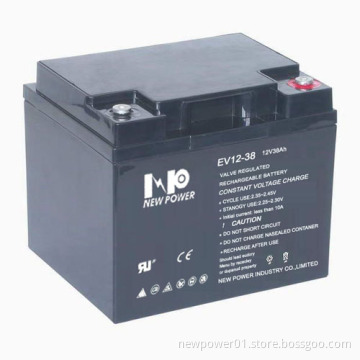 CE, UL Approved/ Lead Acid Battery (EV 12-38)